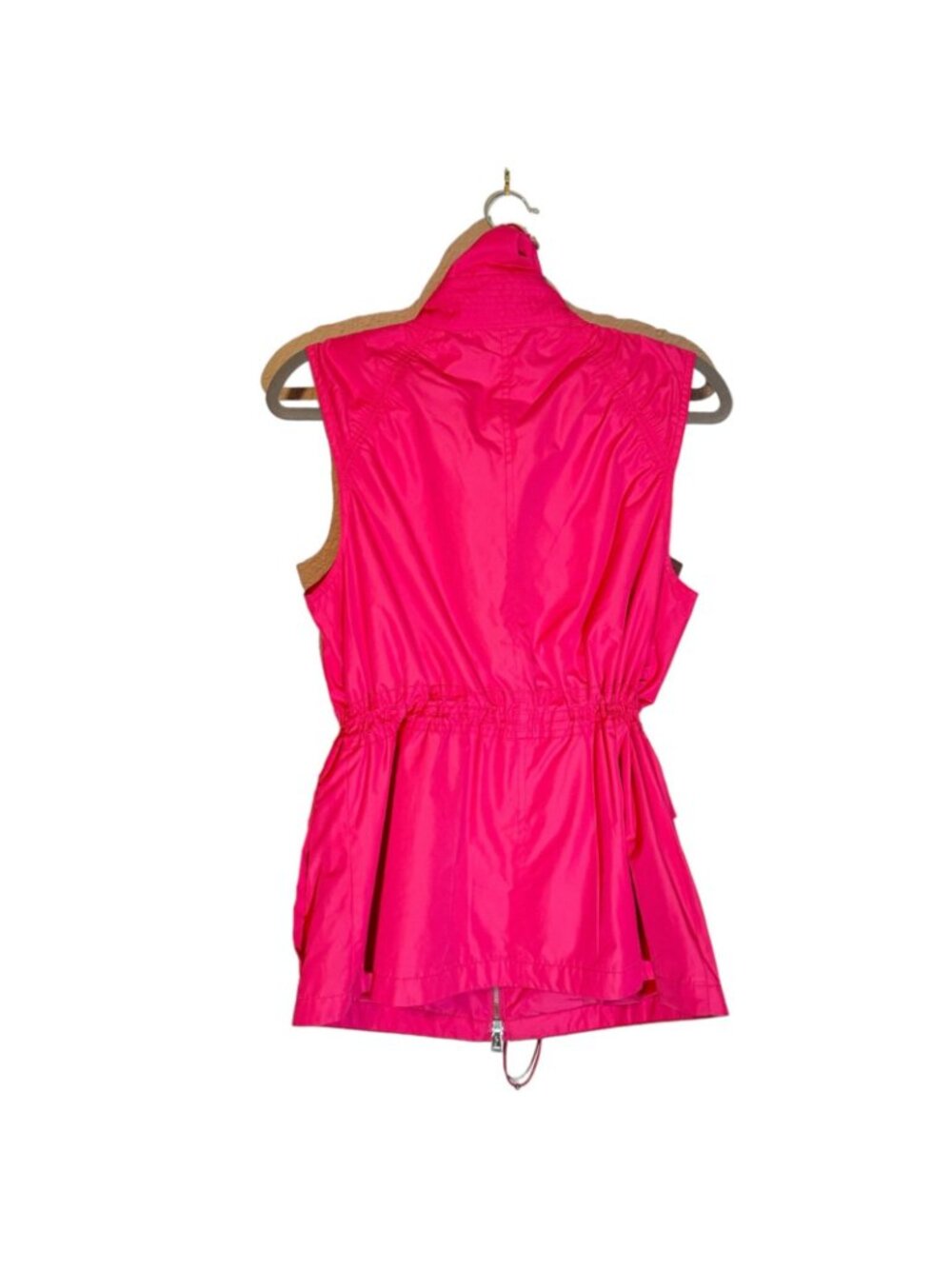 Lauren Ralph Lauren Womens Pink Sleeveless Zip-Up Vest Size Medium - Picture 11 of 12